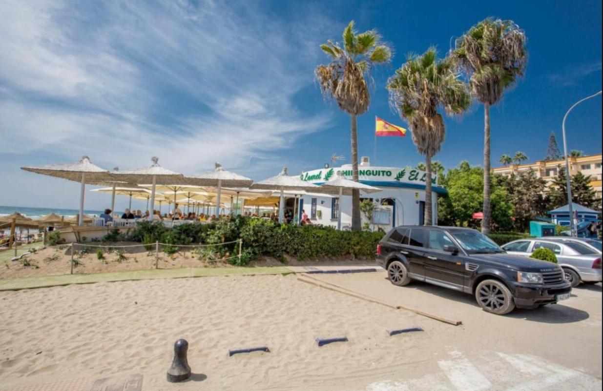 Luxury Beach Side Apartment In Marbella Playa Kültér fotó
